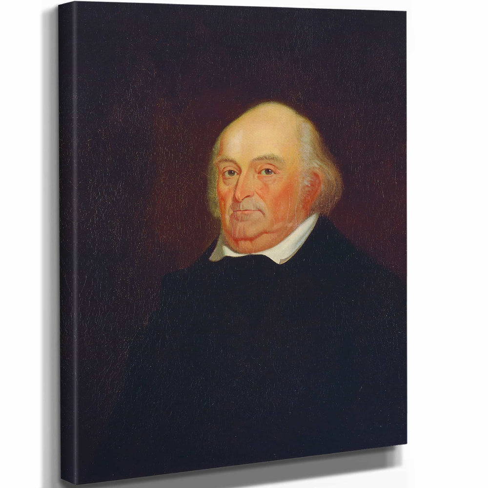 George Caleb Bingham 11" x 14" / Stretched Canvas Wrap Captain William Johnston By George Caleb Bingham