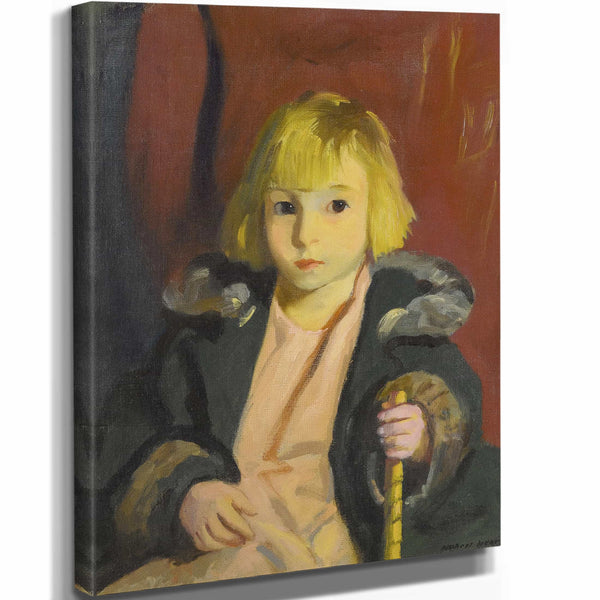 Robert Henri 11" x 14" / Stretched Canvas Wrap Carl By Robert Henri