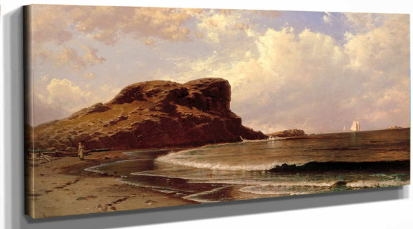 Alfred Thompson Bricher Castle Rock Nahant Massachusetts By Alfred Thompson Bricher