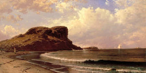 Alfred Thompson Bricher Castle Rock Nahant Massachusetts By Alfred Thompson Bricher