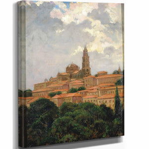 James Carroll Beckwith Cathedral At Le Puy By James Carroll Beckwith