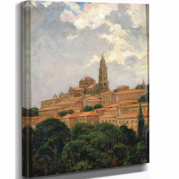 James Carroll Beckwith Cathedral At Le Puy By James Carroll Beckwith