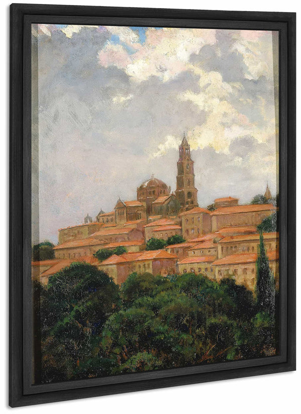 Cathedral At Le Puy By James Carroll Beckwith