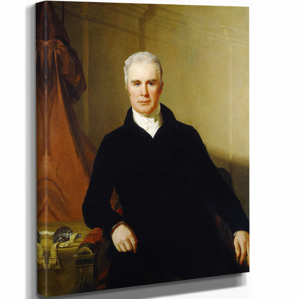 Thomas Sully 11" x 14" / Stretched Canvas Wrap Charles Carnan Ridgely By Thomas Sully