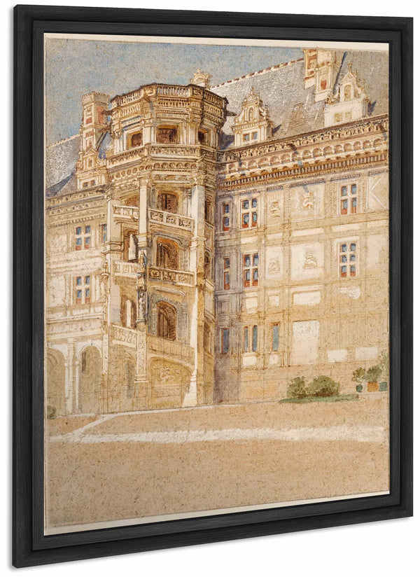 Chateau De Blois By Samuel Colman