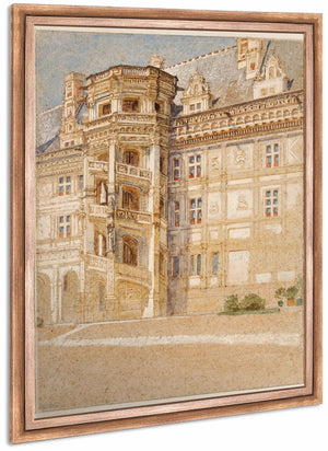 Chateau De Blois By Samuel Colman