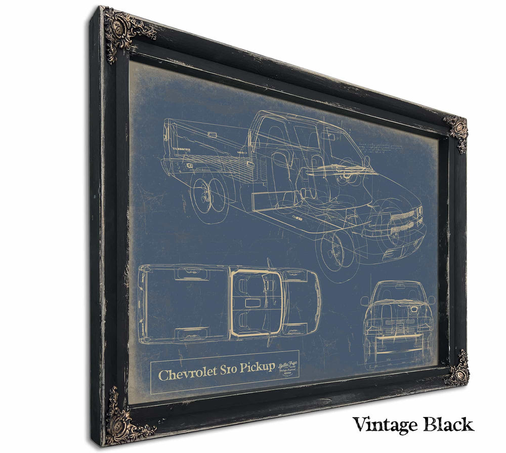 Chevrolet s10 Pickup Wall Art from Bella Frye.