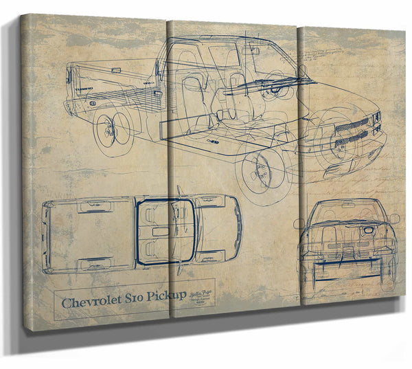 Chevrolet s10 Pickup Wall Art from Bella Frye.