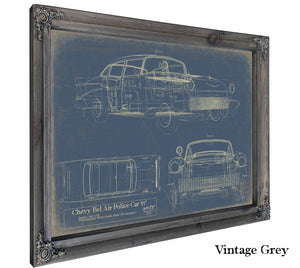 Chevybelair Police Wall Art from Bella Frye.