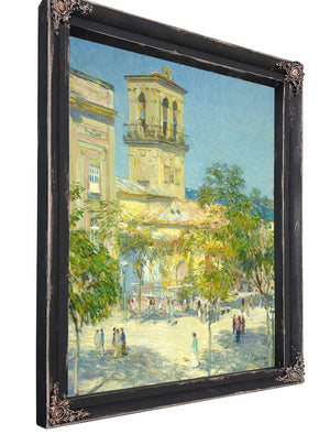 Street Of The Great Captain Cordoba By Childe Hassam