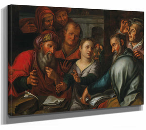 Christ Among The Doctors By Pieter Wtewael