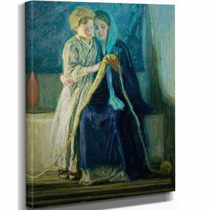 Henry Ossawa Tanner Christ And His Mother Studying The Scriptures By Henry Ossawa Tanner