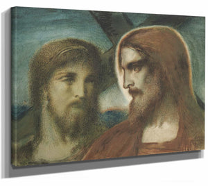 Christ And St Joseph Of Aramathea By Simeon Solomon