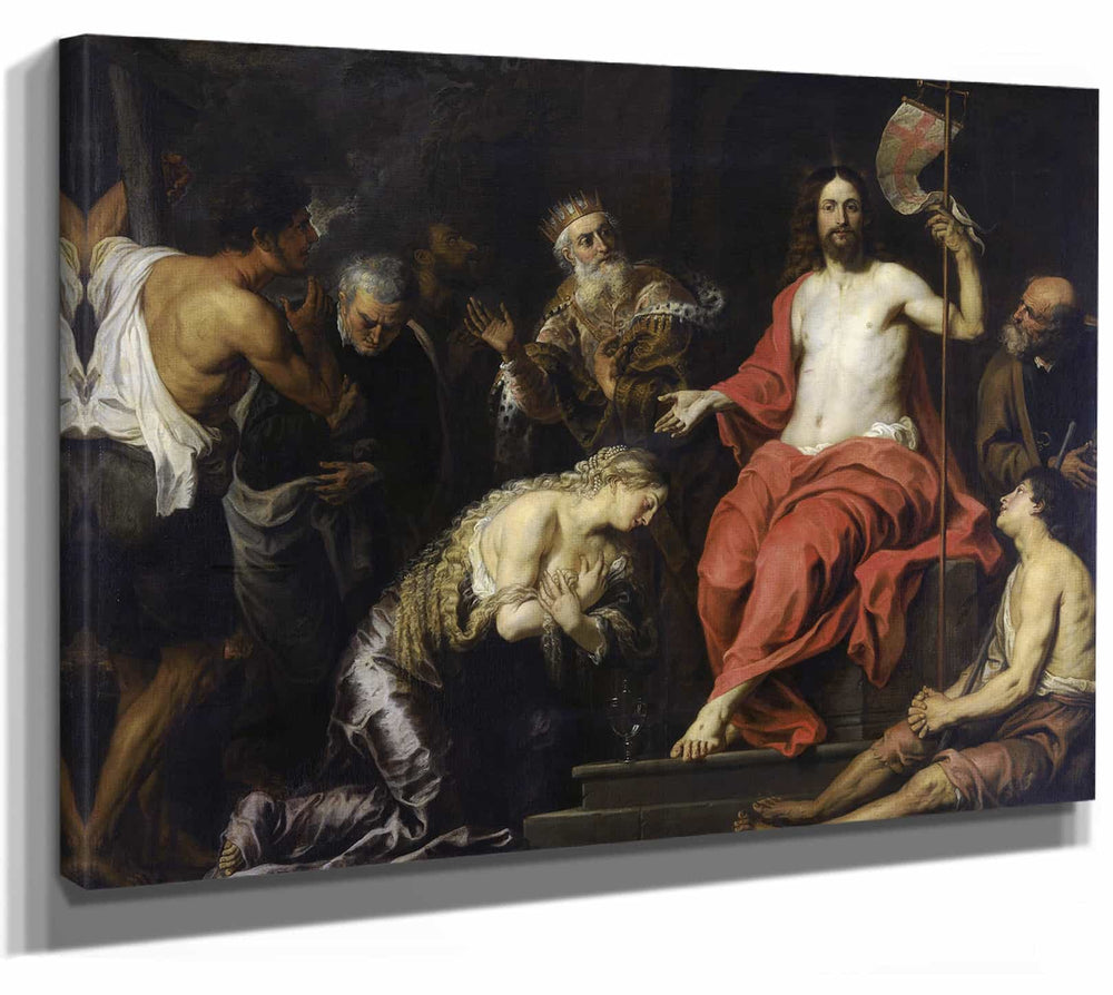 Gerard Seghers Christ And The Penitent Sinners By Gerard Seghers