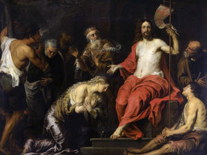 Gerard Seghers Christ And The Penitent Sinners By Gerard Seghers