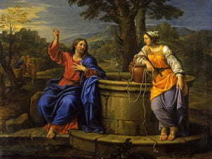 Pierre Mignard Christ And The Woman Of Samaria By Pierre Mignard