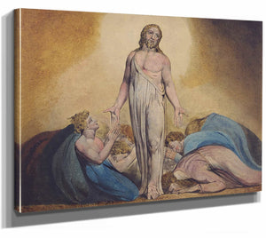 Christ Appearing To His Disciples After The Resurrection By William Blake