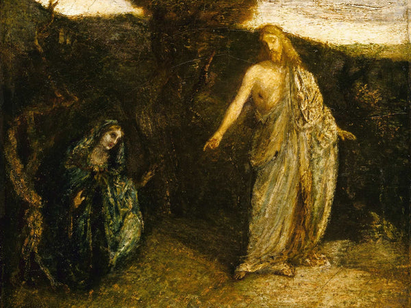 Albert Pinkham Ryder Christ Appearing To Mary By Albert Pinkham Ryder