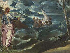 Circle Of Tintoretto Christ At The Sea Of Galilee By Circle Of Tintoretto