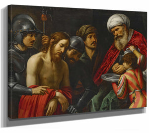 Giuseppe Vermiglio Christ Before Pilate By Giuseppe Vermiglio