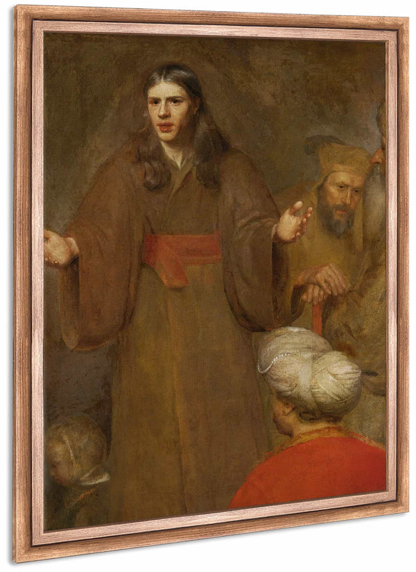 Christ Blessing The Children By Aert De Gelder