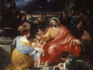 Benjamin Robert Haydon Christ Blessing The Little Children By Benjamin Robert Haydon