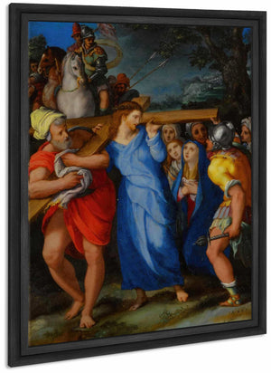 Christ Carrying The Cross By Alessandro Allori