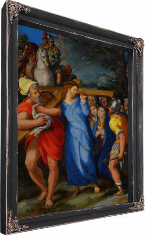 Christ Carrying The Cross By Alessandro Allori