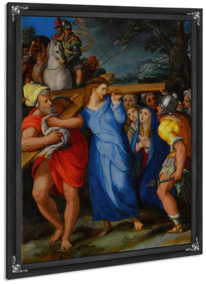 Christ Carrying The Cross By Alessandro Allori