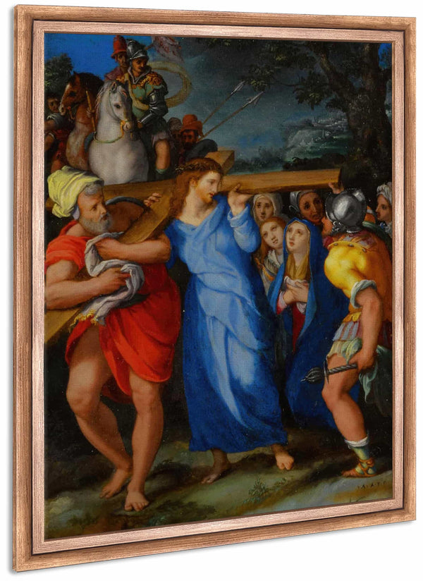 Christ Carrying The Cross By Alessandro Allori