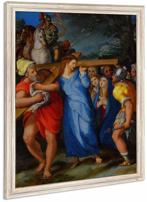 Christ Carrying The Cross By Alessandro Allori