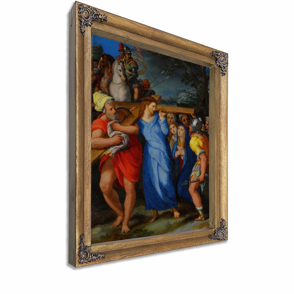 Christ Carrying The Cross By Alessandro Allori