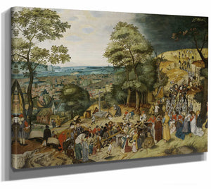 Christ Carrying The Cross By Pieter Brueghel The Younger