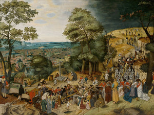 Pieter Brueghel The Younger Christ Carrying The Cross By Pieter Brueghel The Younger