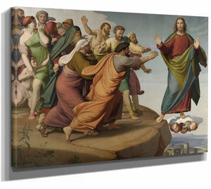 Christ Escapes The Pharisees By Johann Friedrich Overbeck