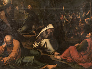 Lambert Van Noort Christ In The Garden Of Gethsemane By Lambert Van Noort