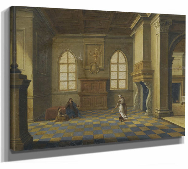 Christ In The House Of Mary And Martha By Bartholomeus Van Bassen