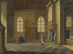 Bartholomeus Van Bassen Christ In The House Of Mary And Martha By Bartholomeus Van Bassen