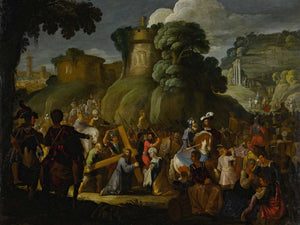 David Teniers The Elder Christ On The Road To Calvary By David Teniers The Elder