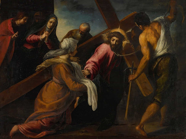 Jacopo Palma Il Vecchio Christ On The Road To Calvary By Jacopo Palma Il Vecchio