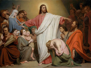 Ary Scheffer Christ Remunerator By Ary Scheffer