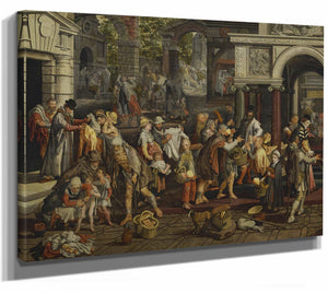 Christian Deeds Of Mercy By Pieter Aertsen 1