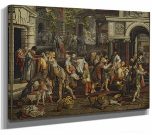 Christian Deeds Of Mercy By Pieter Aertsen