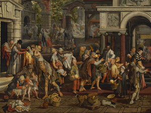 Pieter Aertsen Christian Deeds Of Mercy By Pieter Aertsen 1