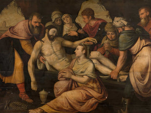 Lambert Van Noort Christs Entombment By Lambert Van Noort