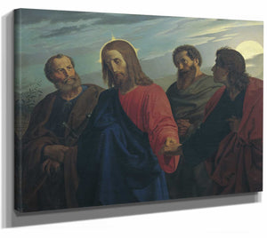 Christs Farewell To His Disciples By Joseph Von Fuhrich