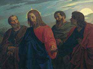 Joseph Von Fuhrich Christs Farewell To His Disciples By Joseph Von Fuhrich