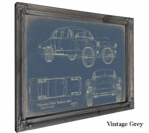 Chrysler New Yorker 1950 Wall Art from Bella Frye.