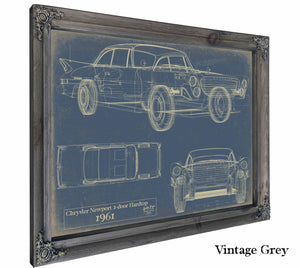 Chrysler Newport 2 Door Hardtop 1961 Wall Art from Bella Frye.