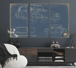 Citroen Ds 21 Berline Fbm Wall Art from Bella Frye.